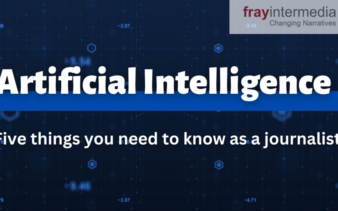 VIDEO: Artificial Intelligence: five things you need to know
