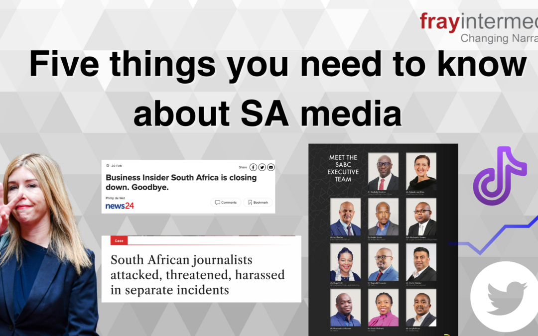 VIDEO: Five things you need to know about SA media